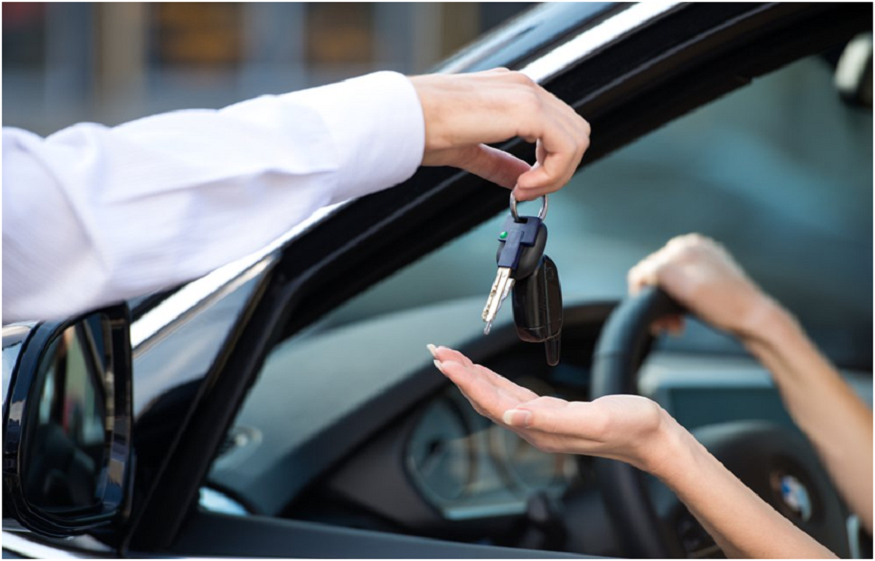 renting a car